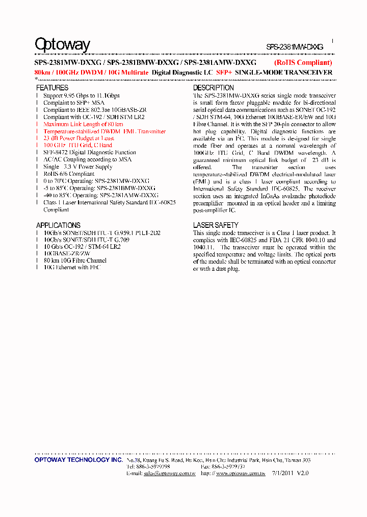 SPS-2381MW-D38G_7609976.PDF Datasheet