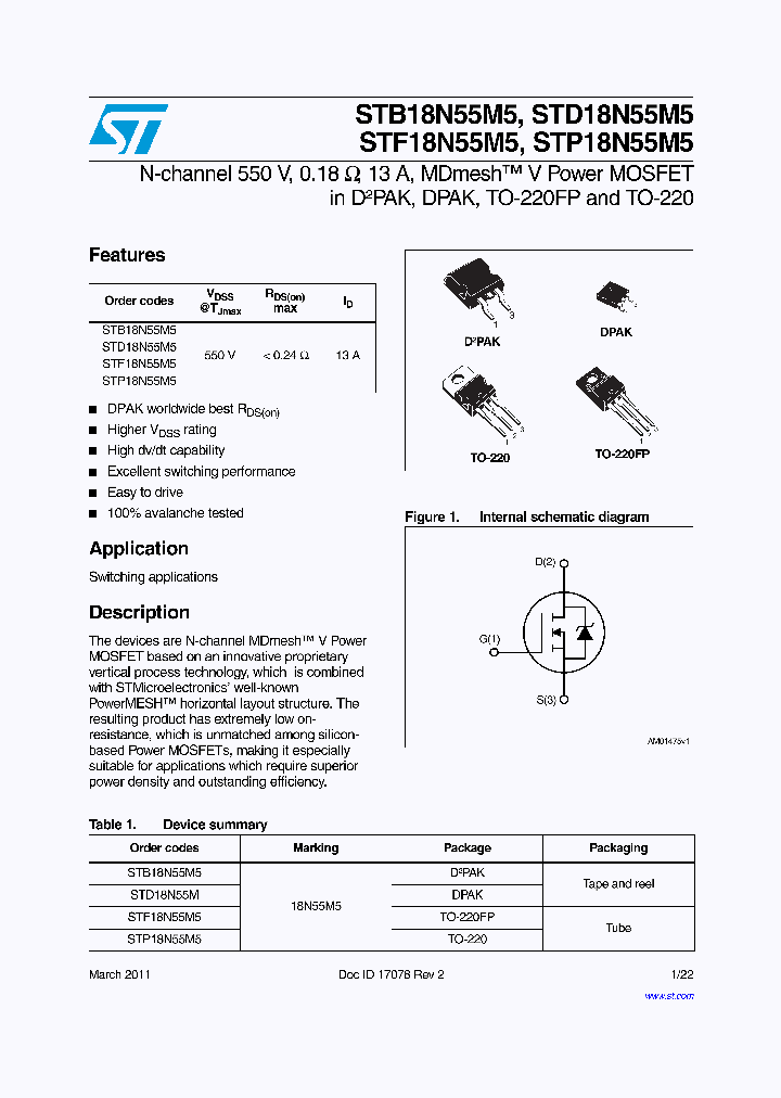 STD18N55M5_7612572.PDF Datasheet