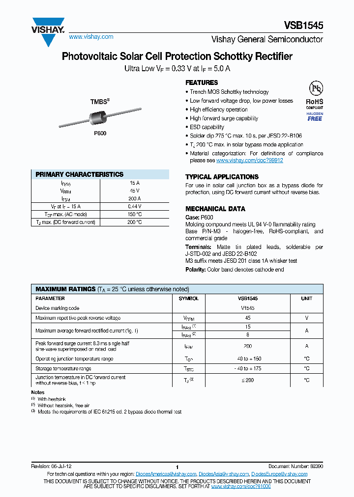 VSB1545-M373_7613546.PDF Datasheet