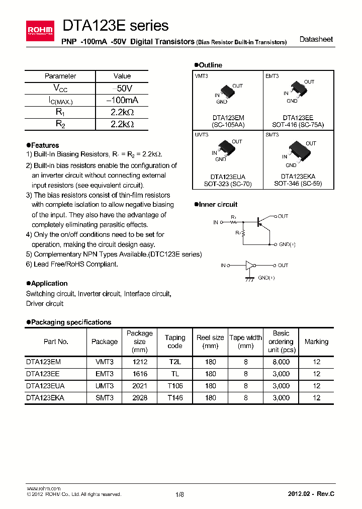 DTA123EKAT146_7613472.PDF Datasheet
