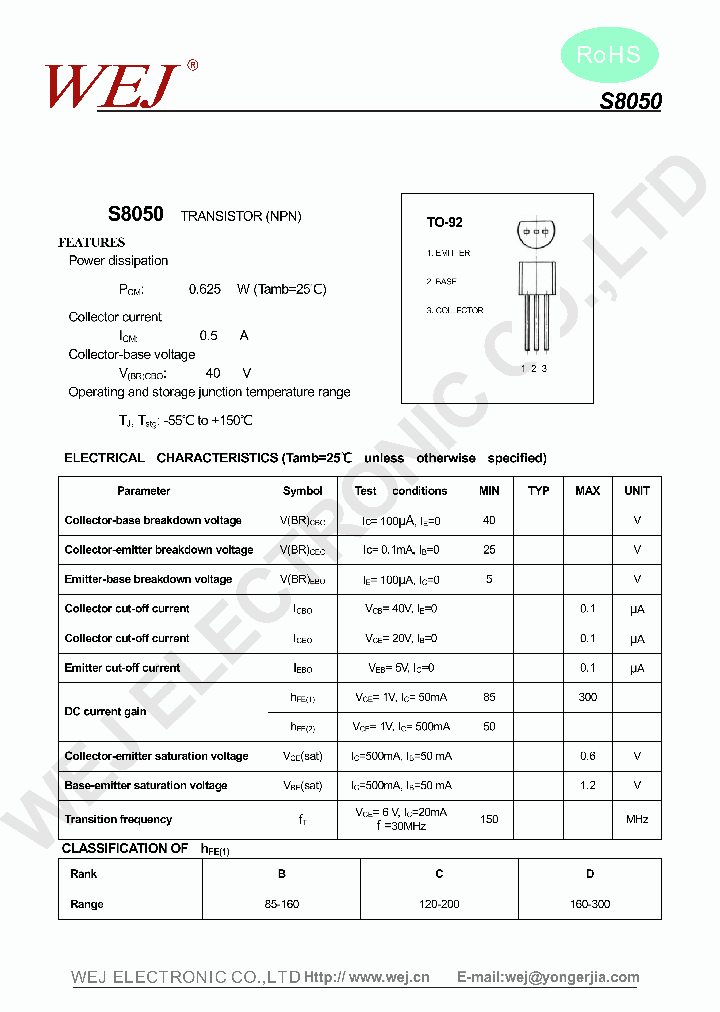 S8050_7613893.PDF Datasheet