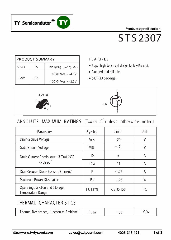 STS2307_7613987.PDF Datasheet