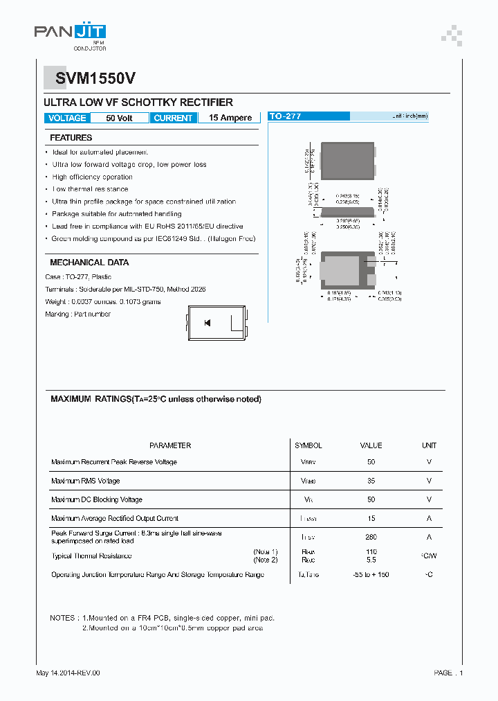 SVM1550V_7615490.PDF Datasheet