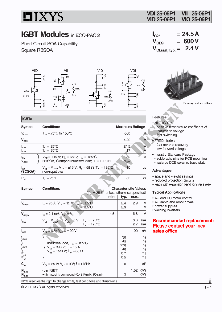 VDI25-06P1_7615610.PDF Datasheet