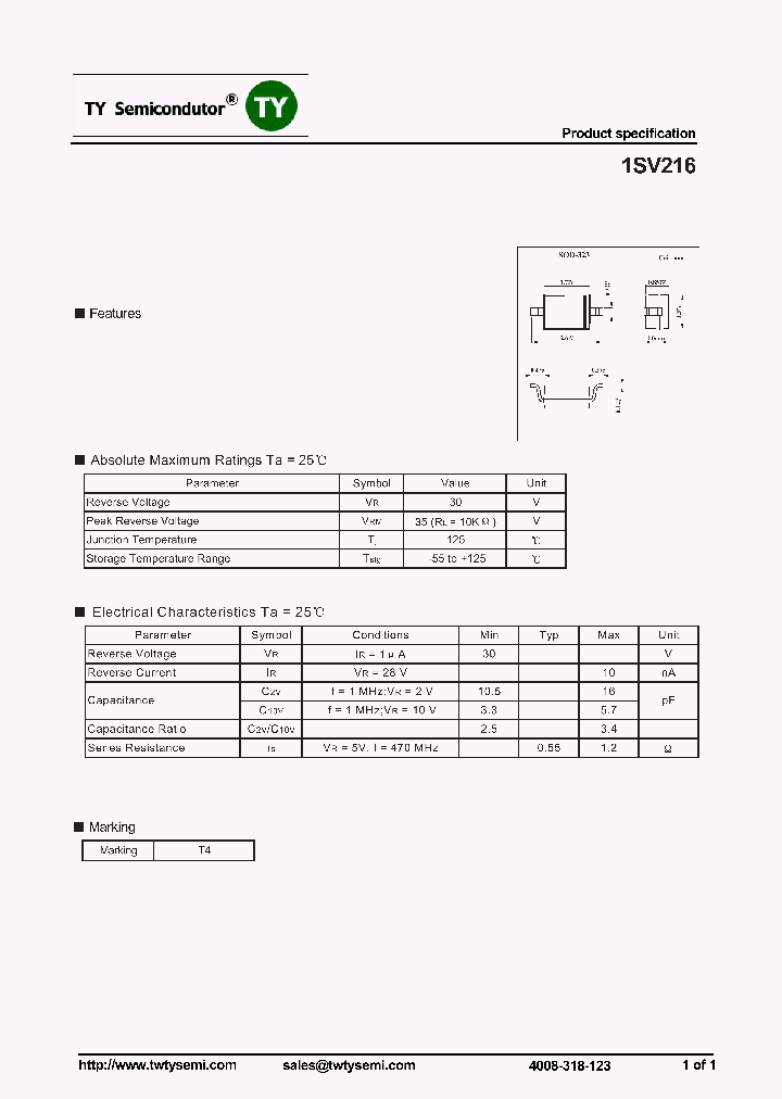 1SV216_7615642.PDF Datasheet