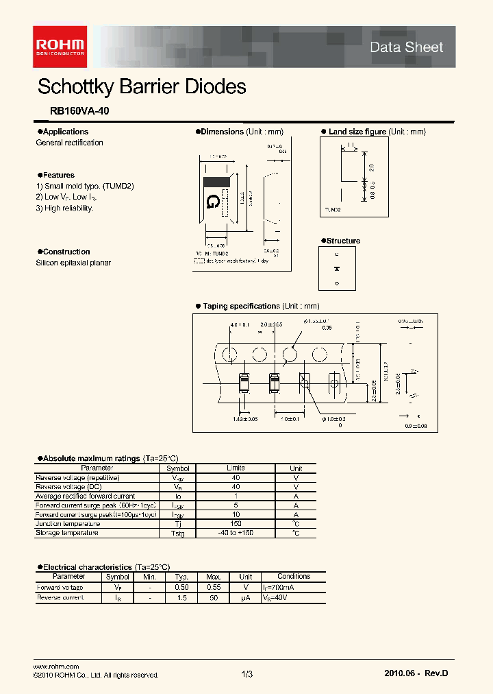 RB160VA-40TR_7615756.PDF Datasheet