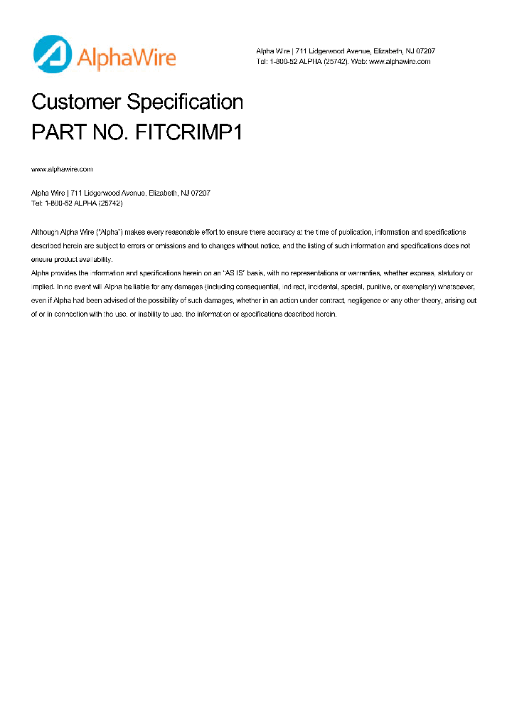 FITCRIMP1_7616359.PDF Datasheet