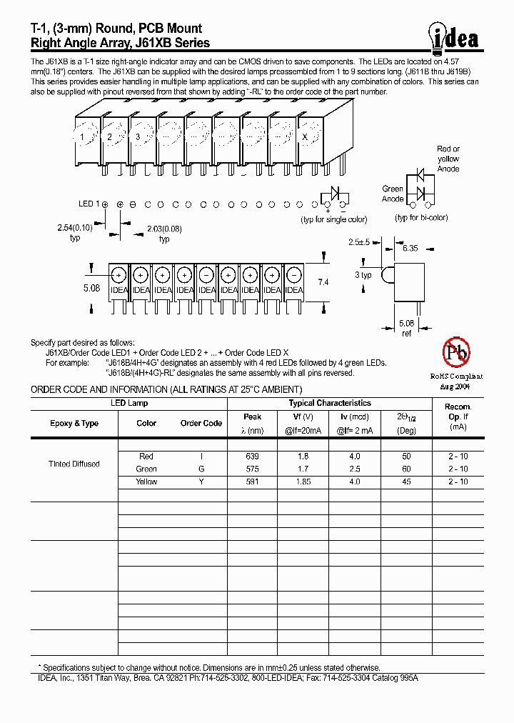 J61XB_7617741.PDF Datasheet