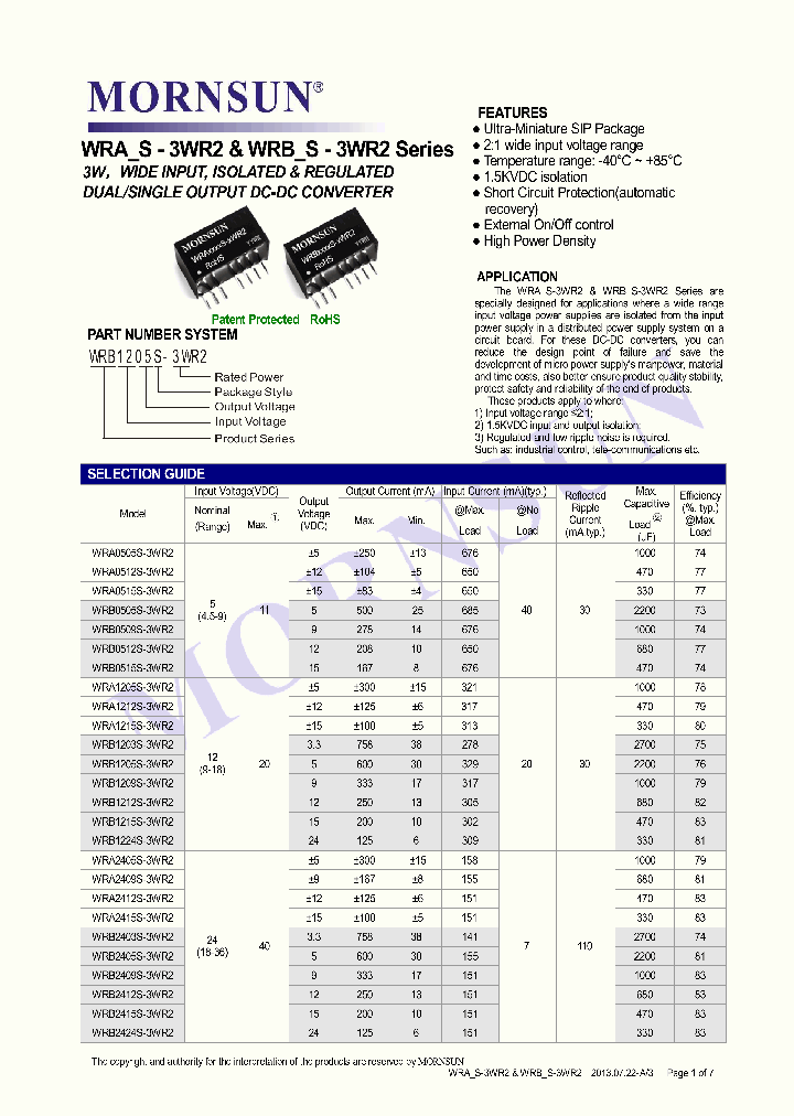 WRB0512S-3WR2_7617835.PDF Datasheet