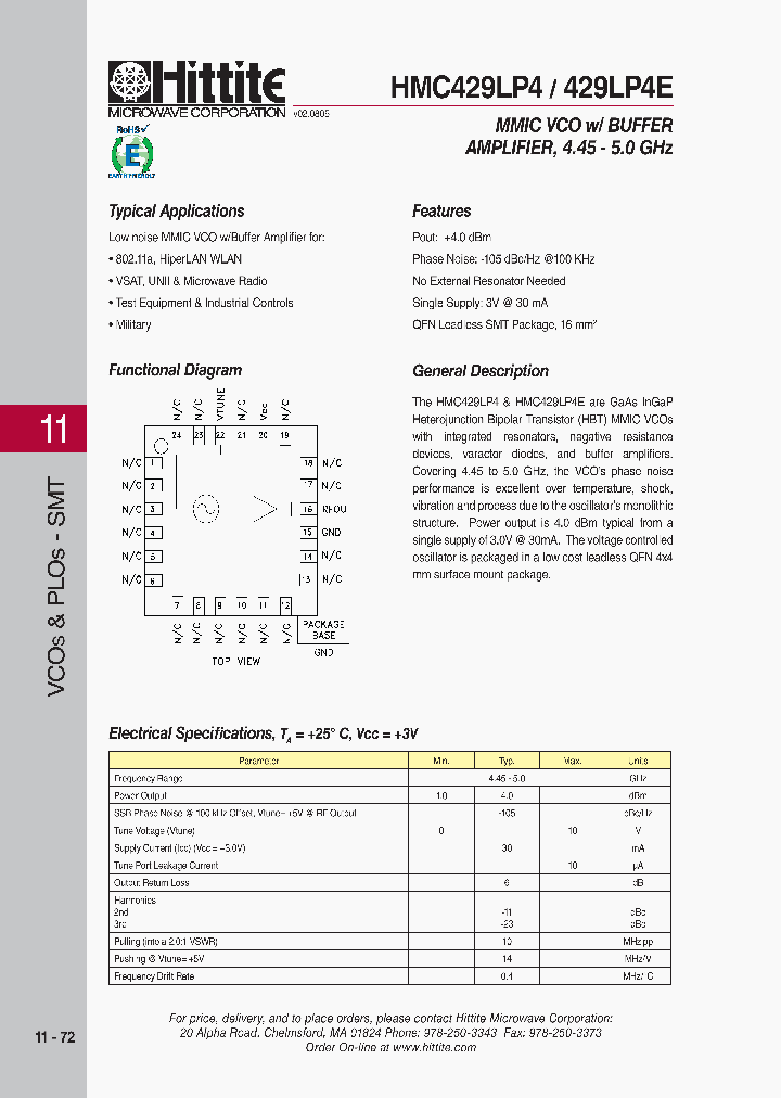 HMC429LP408_7617884.PDF Datasheet