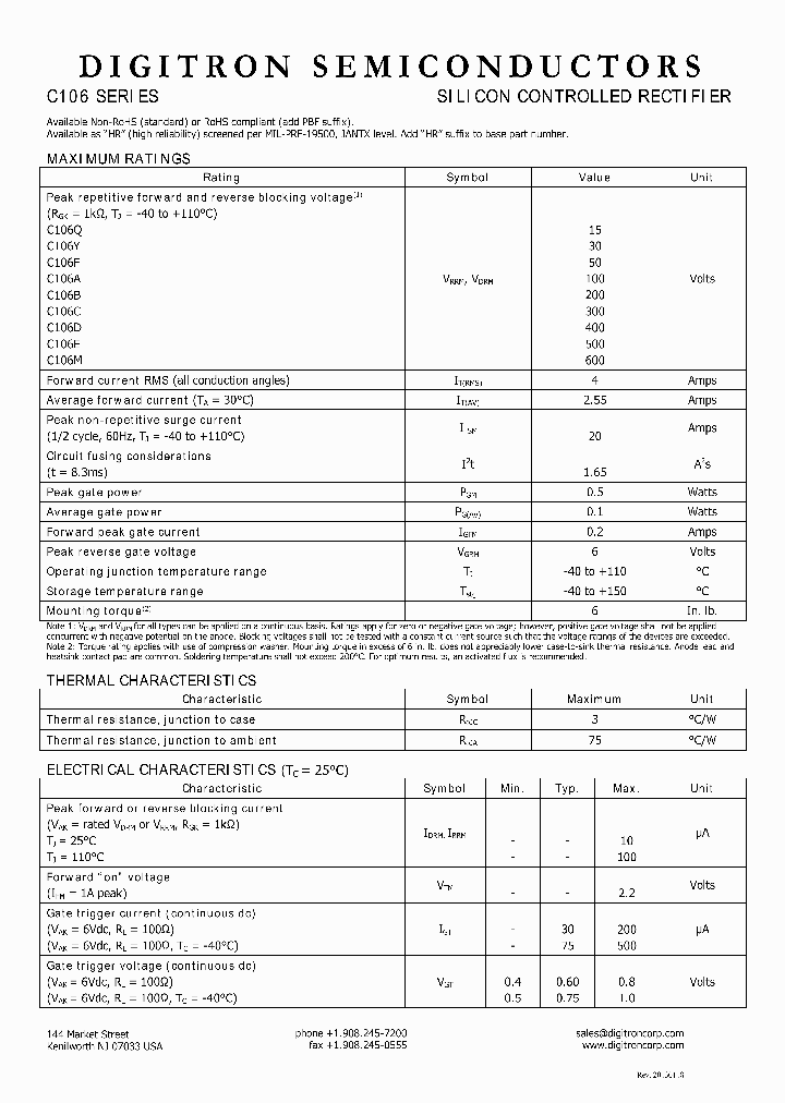 C106A_7620304.PDF Datasheet