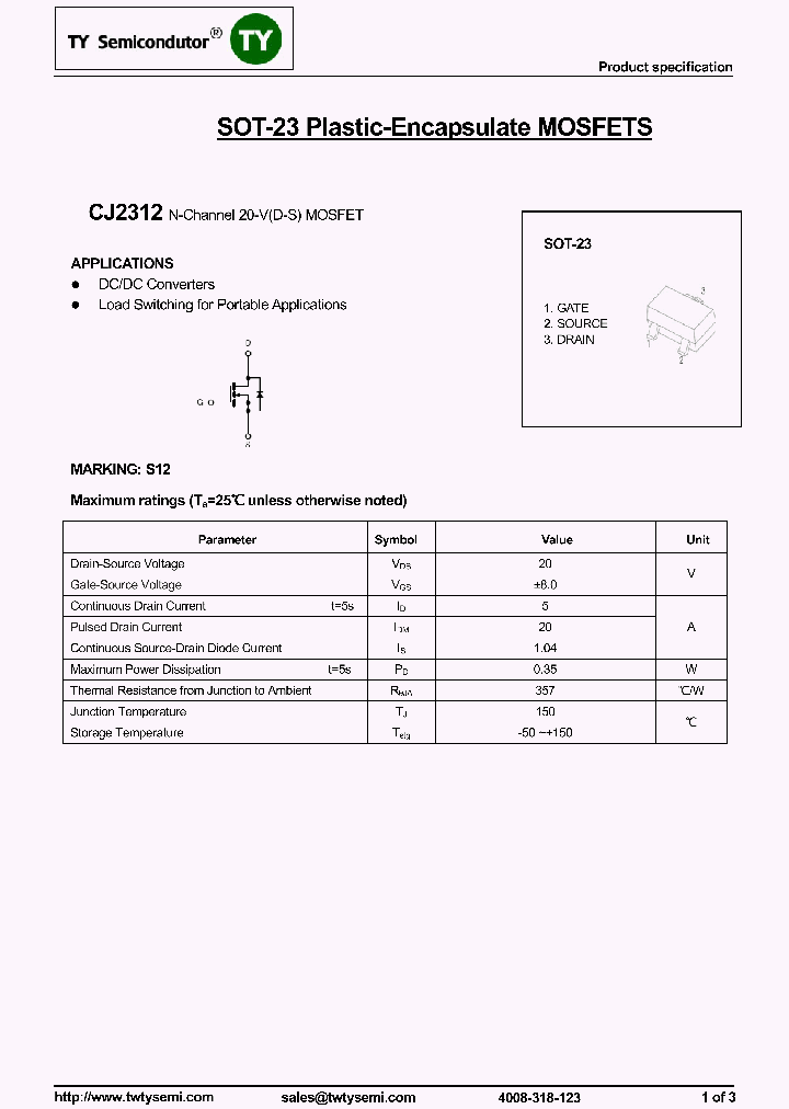 CJ2312_7620784.PDF Datasheet