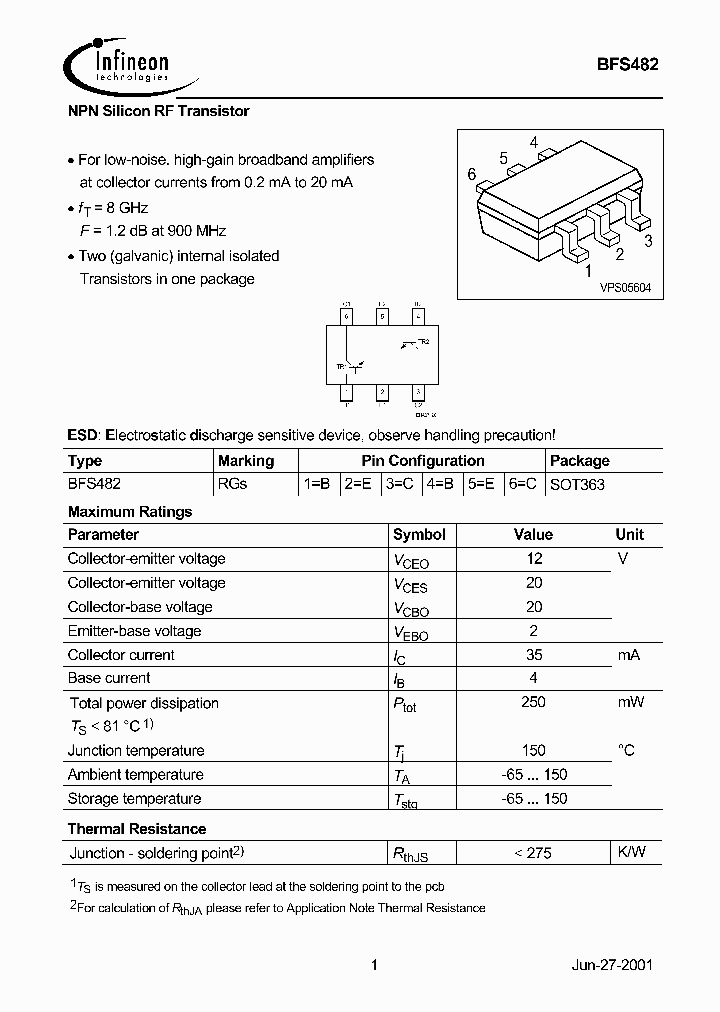 BFS482_7622215.PDF Datasheet