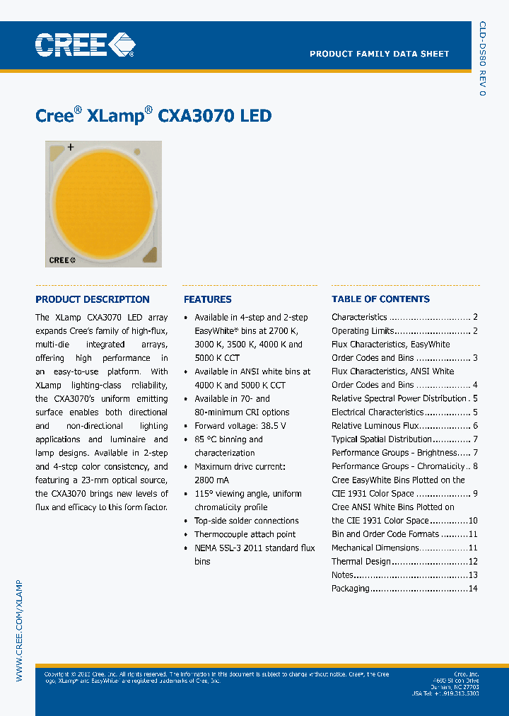 CXA3070-0000-000N00AB0E3_7623621.PDF Datasheet