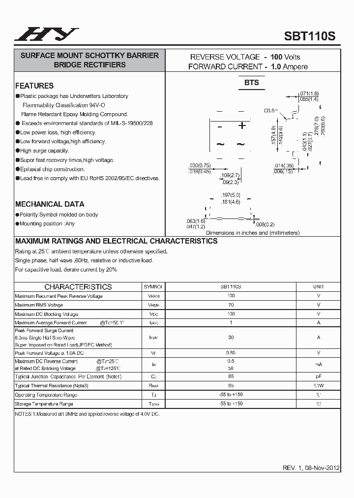 SBT110S_7625328.PDF Datasheet