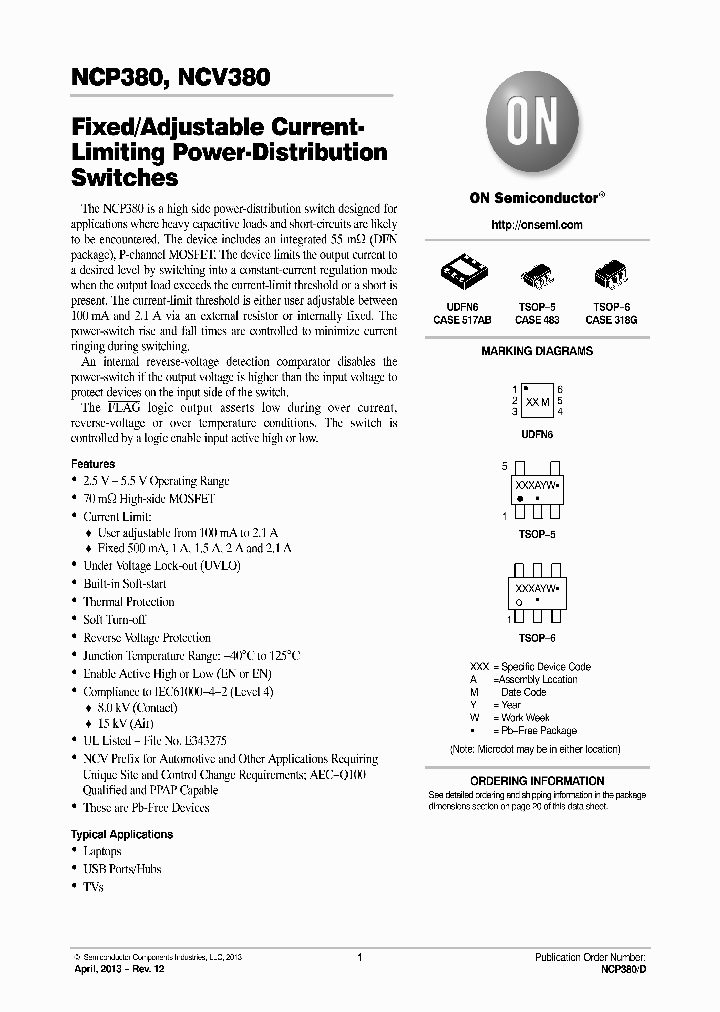 NCP380HMU05AGEVB_7626118.PDF Datasheet