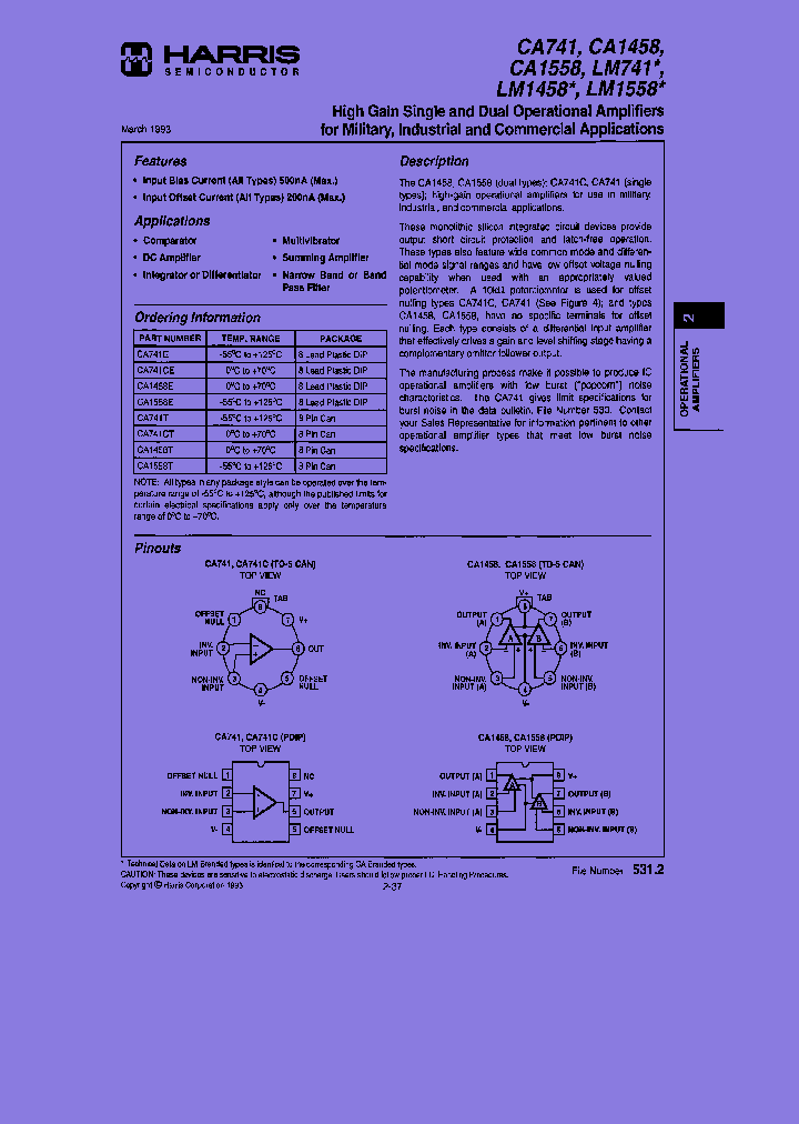CA741CT_7627005.PDF Datasheet