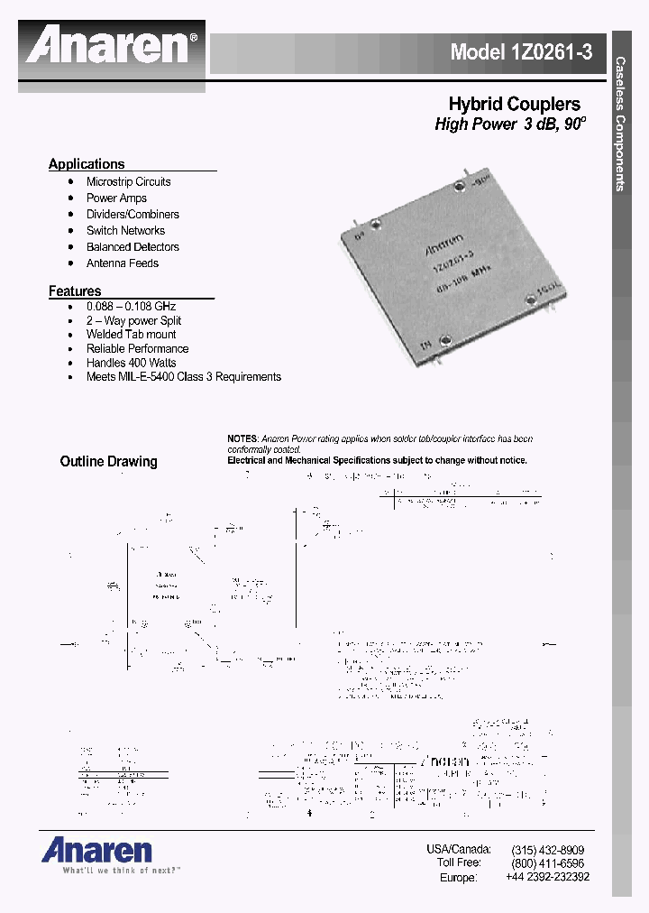 1Z0261-3_7628070.PDF Datasheet