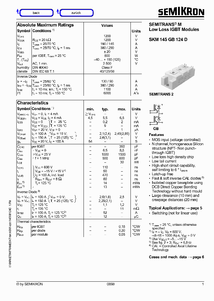 SKM145GB124D_7628733.PDF Datasheet