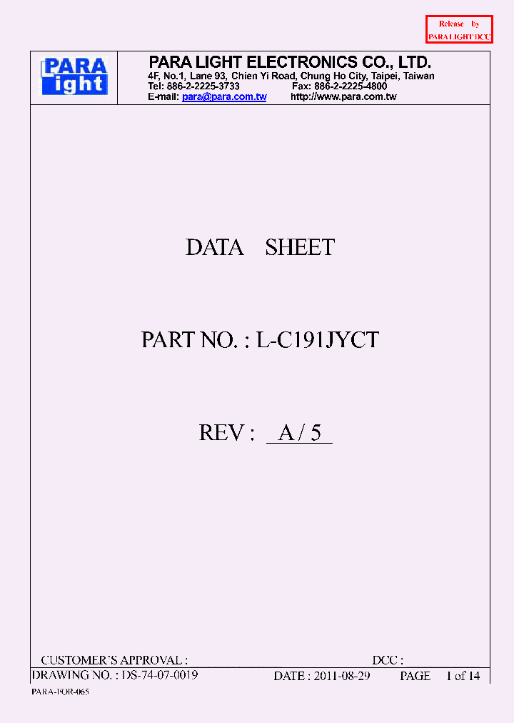 L-C191JYCT_7628965.PDF Datasheet
