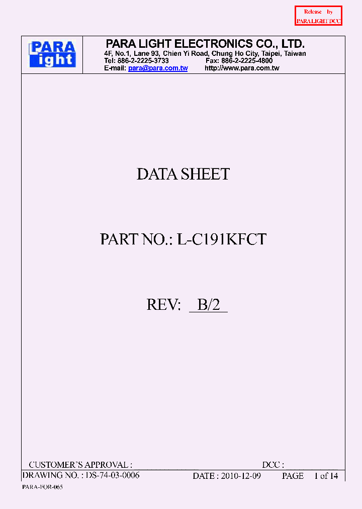 L-C191KFCT_7628966.PDF Datasheet