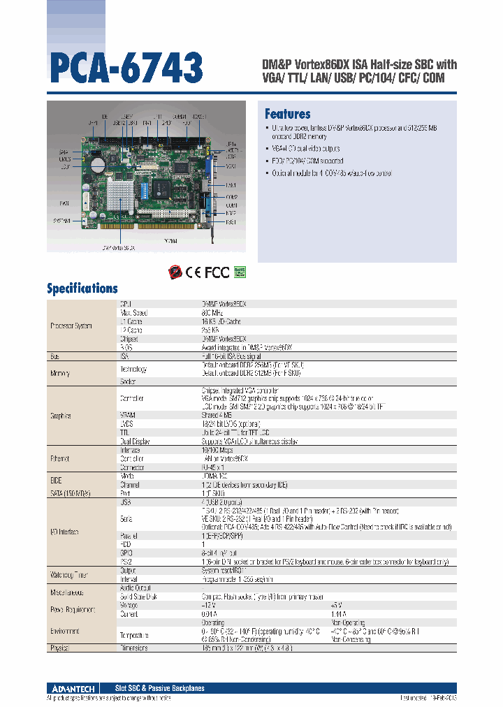 PCA-6743VE-Q0A2E_7629192.PDF Datasheet
