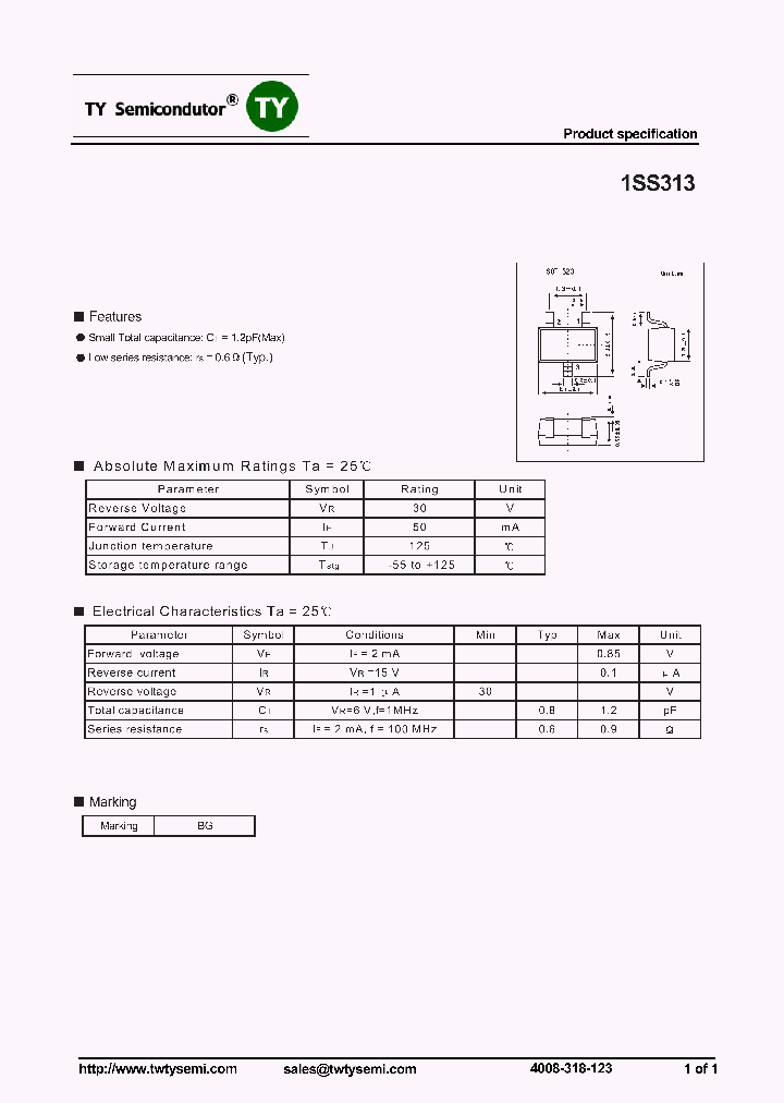 1SS313_7629725.PDF Datasheet