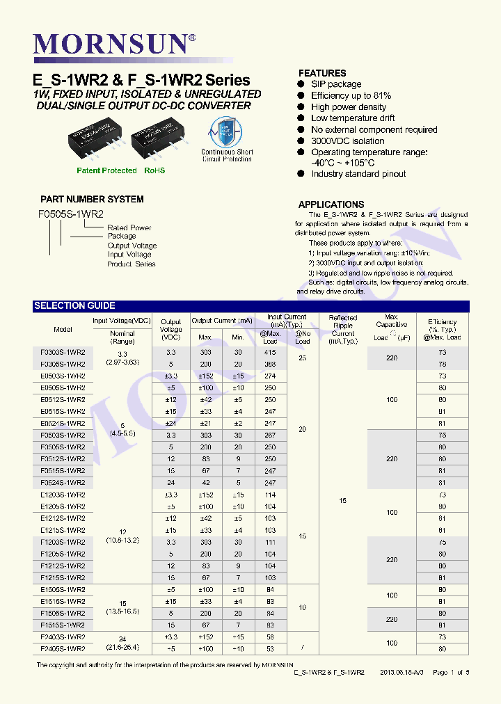 F2403S-1WR2_7630044.PDF Datasheet