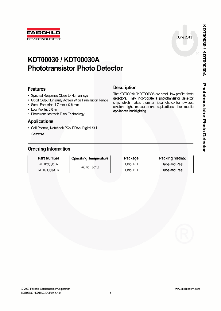 KDT00030TR_7630150.PDF Datasheet