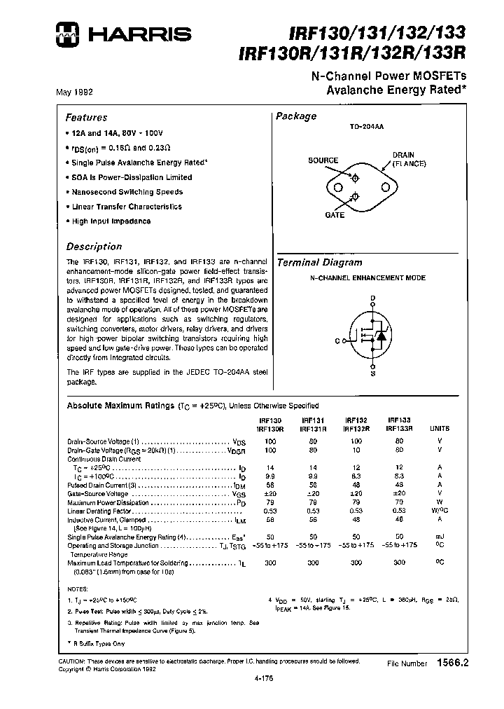 IRF130R_7630627.PDF Datasheet