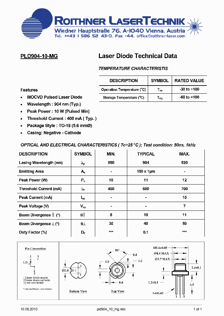 PLD904-10-MG_7631775.PDF Datasheet