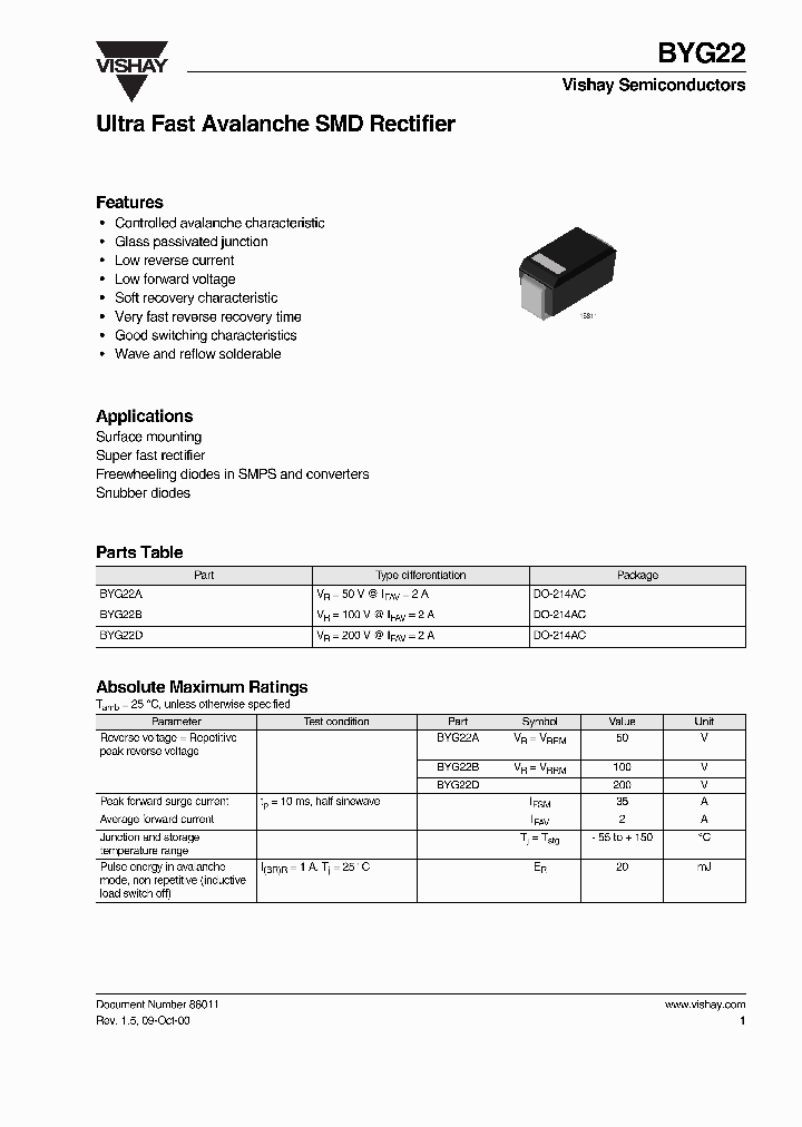 BYG22B_7633724.PDF Datasheet