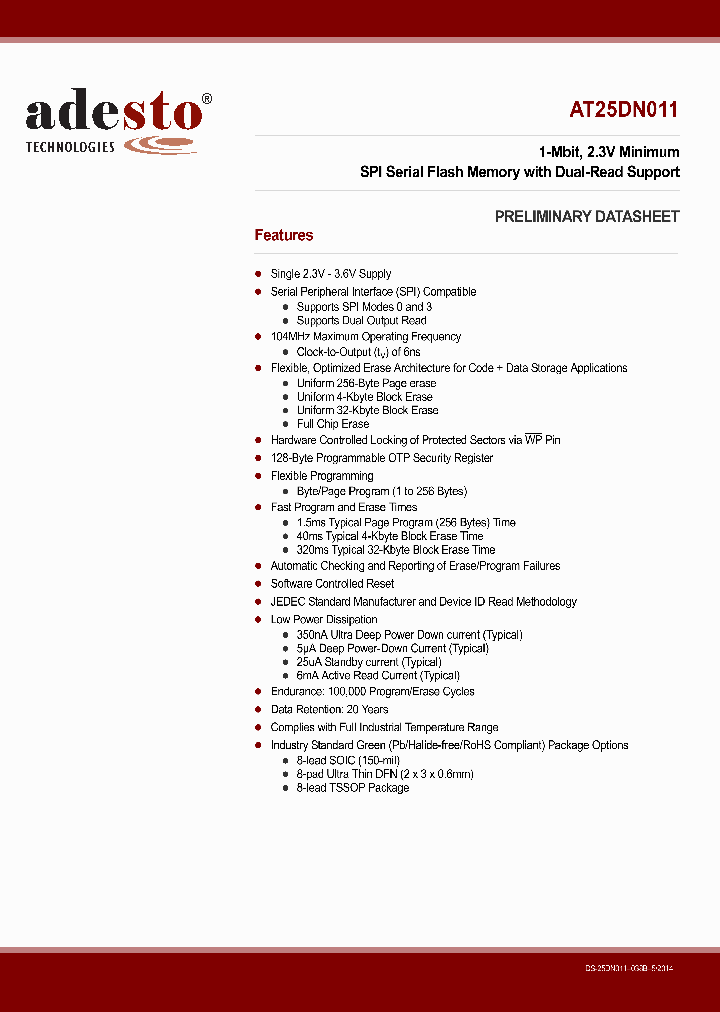 AT25DN011-MAHF-T_7634012.PDF Datasheet