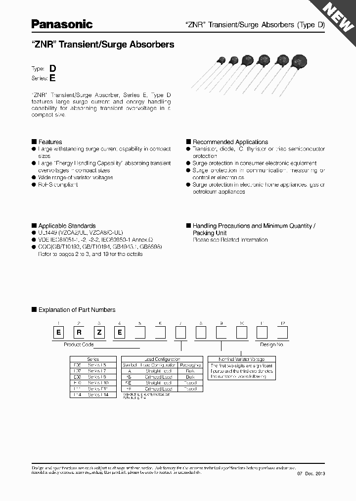 ERZE05A331_7634202.PDF Datasheet