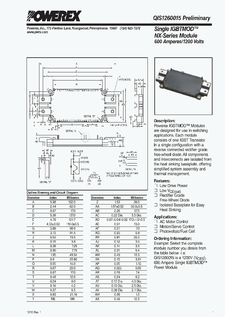 QIS1260015_7635489.PDF Datasheet
