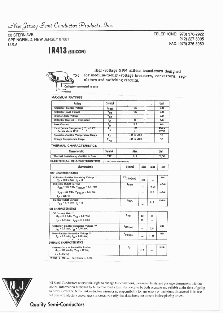 IR413_7635672.PDF Datasheet