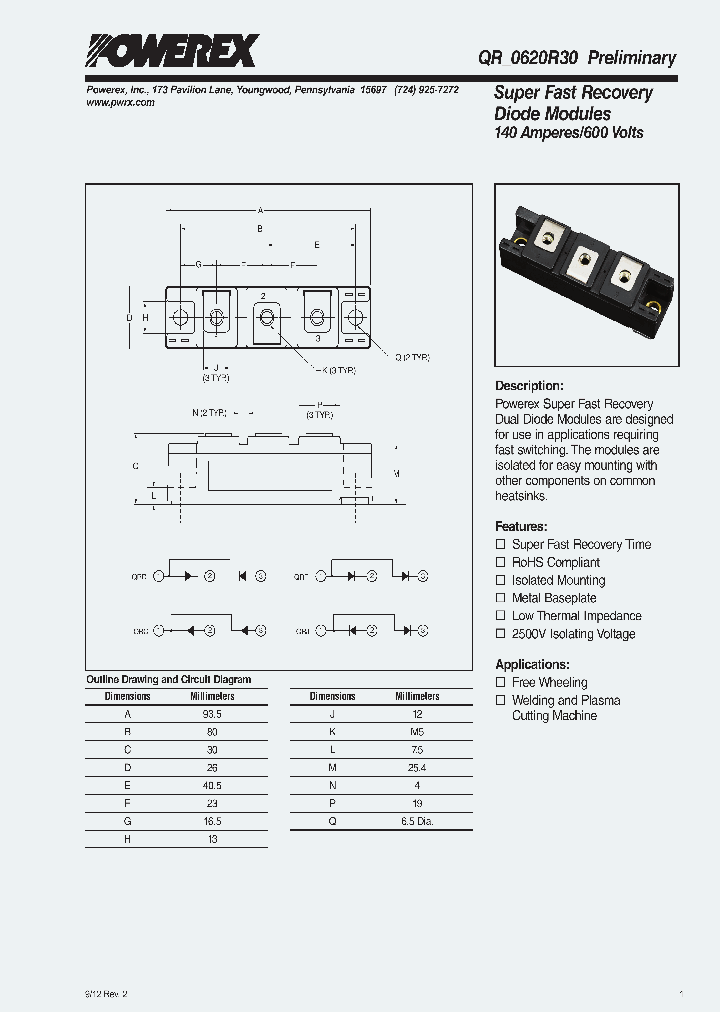 QRH0620R30_7635796.PDF Datasheet