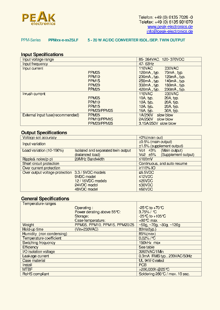 PPM10-B-0515ZSLF_7636527.PDF Datasheet