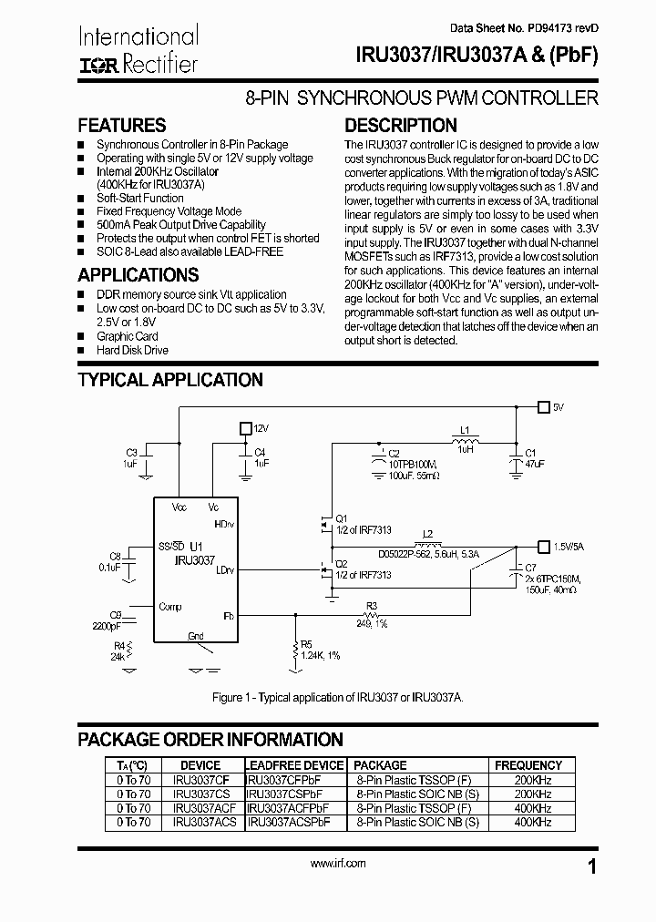 IRU3037CSPBF_7636976.PDF Datasheet