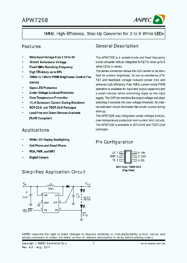 APW7208_7637618.PDF Datasheet