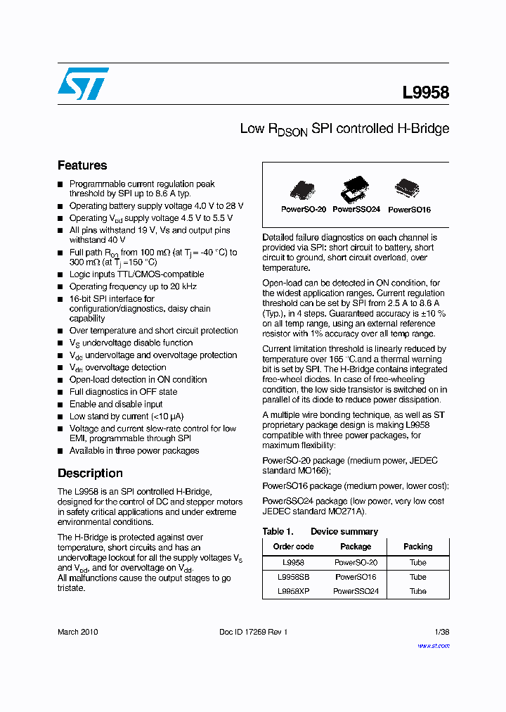 L9958SB_7637576.PDF Datasheet