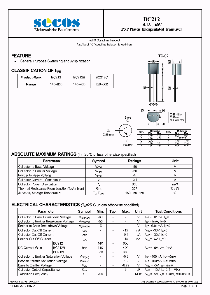 BC212_7638421.PDF Datasheet