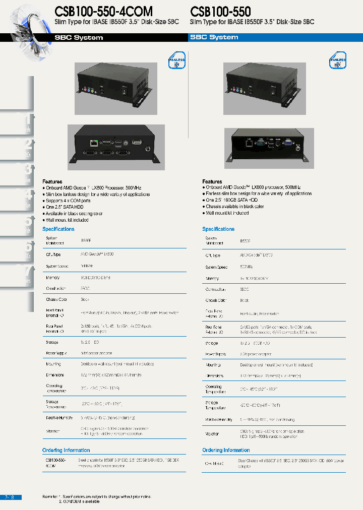 CSB100-550_7640300.PDF Datasheet