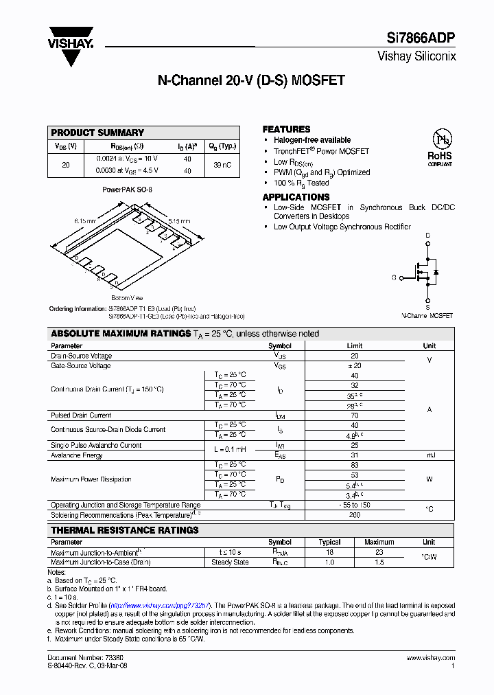 SI7866ADP_7640461.PDF Datasheet