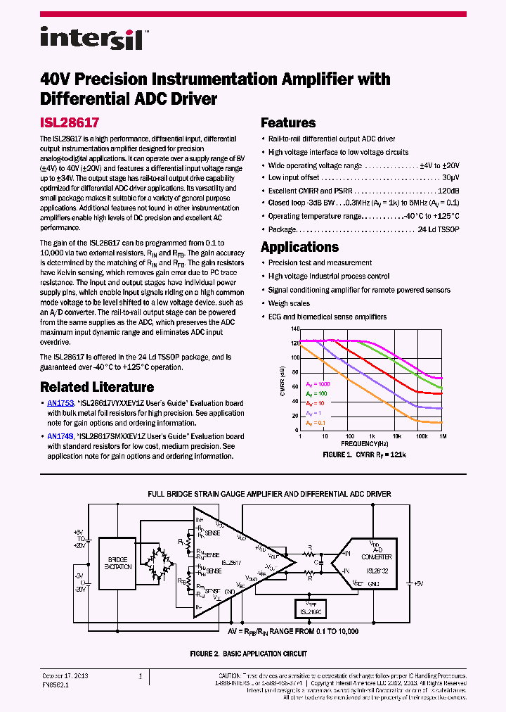 ISL28617VY25EV1Z_7642934.PDF Datasheet