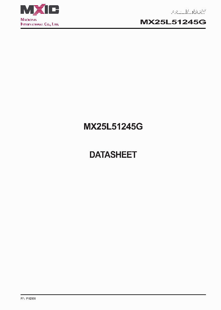 MX25L51245GXDI10G_7644028.PDF Datasheet