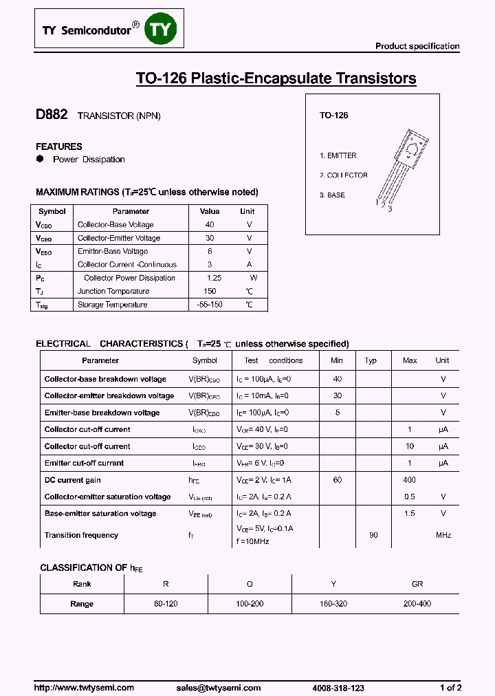D882-TO1261_7647361.PDF Datasheet