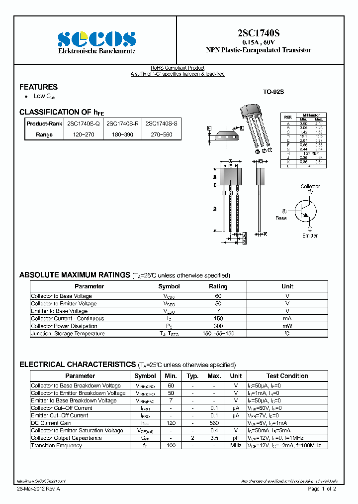 2SC1740S-Q_7647861.PDF Datasheet