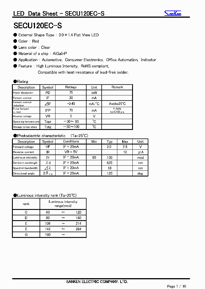 SECU120EC-S_7647874.PDF Datasheet