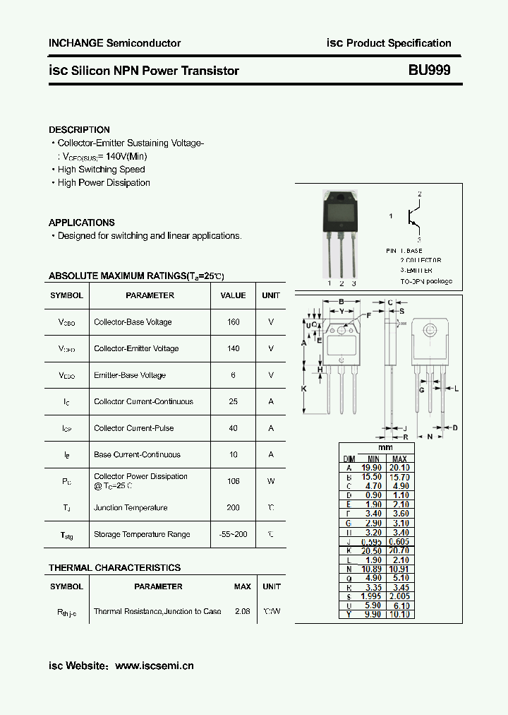 BU999_7647900.PDF Datasheet